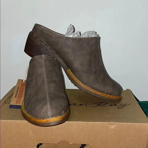 American Rag Taupe Mules